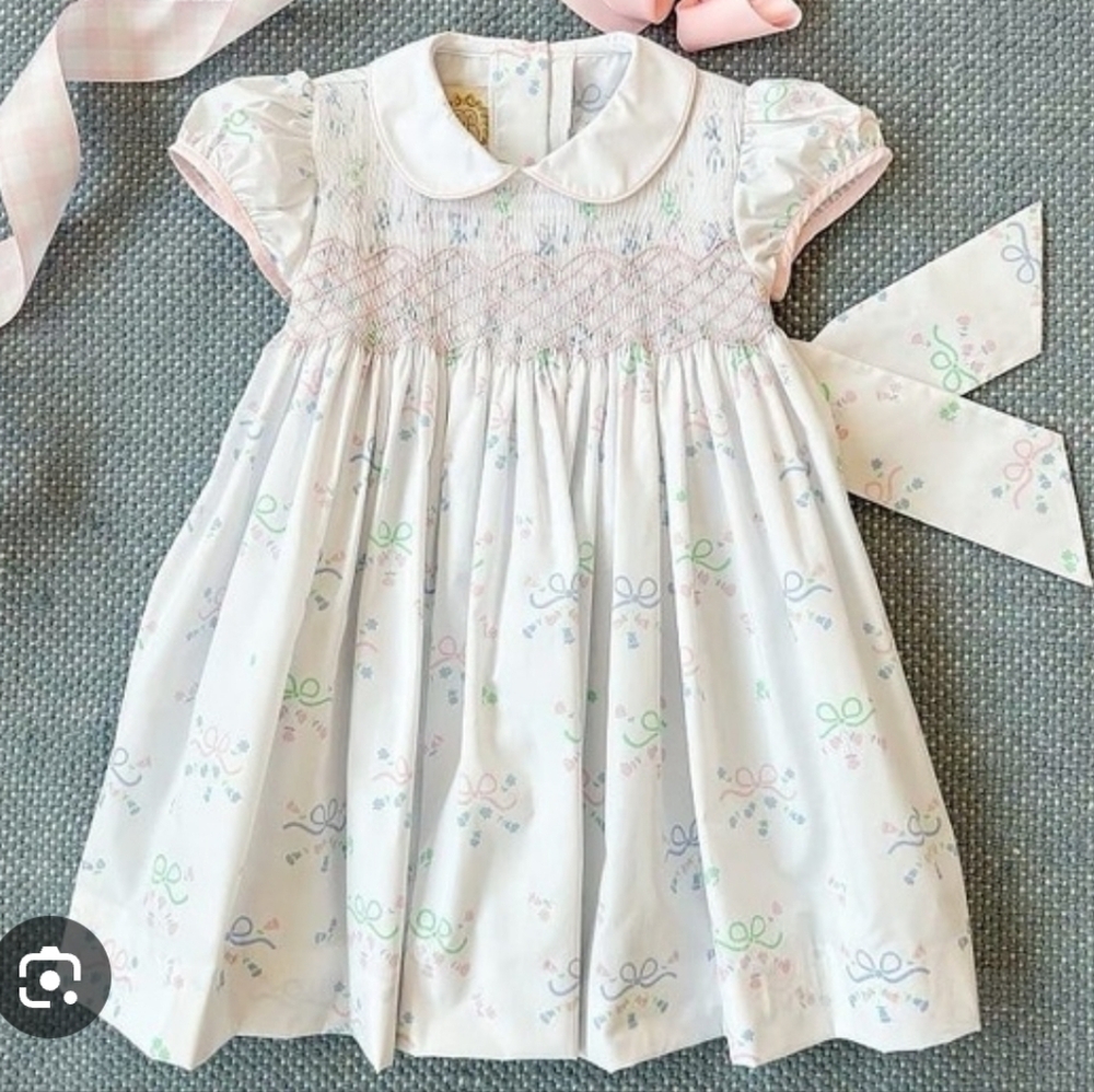 Tbbc Smocked Baby Dress